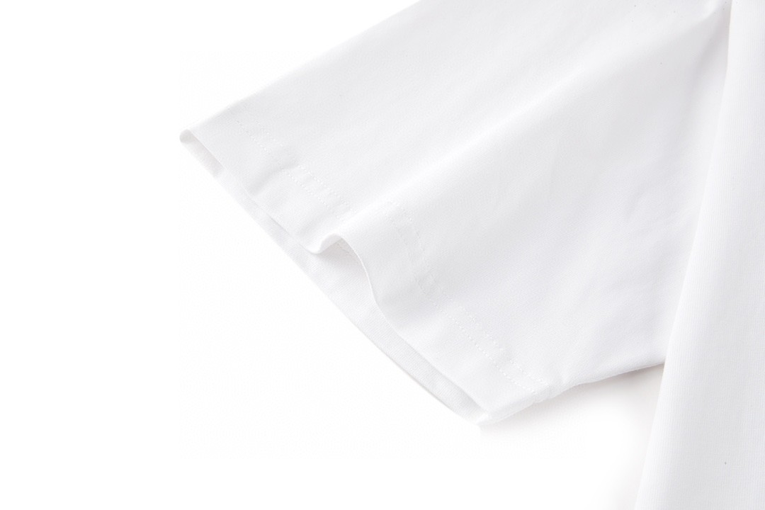 GUCCI 古驰 红绿腰带字母logo印花 短袖 T恤 圆领 套头 夏季 白色 784361-XJGKB-9074