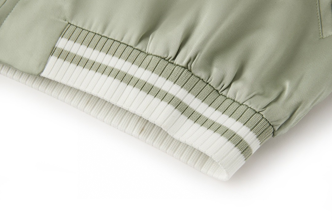 LOUIS VUITTON 路易威登 龙年像素丝绸夹克 外套 棒球服 绿色