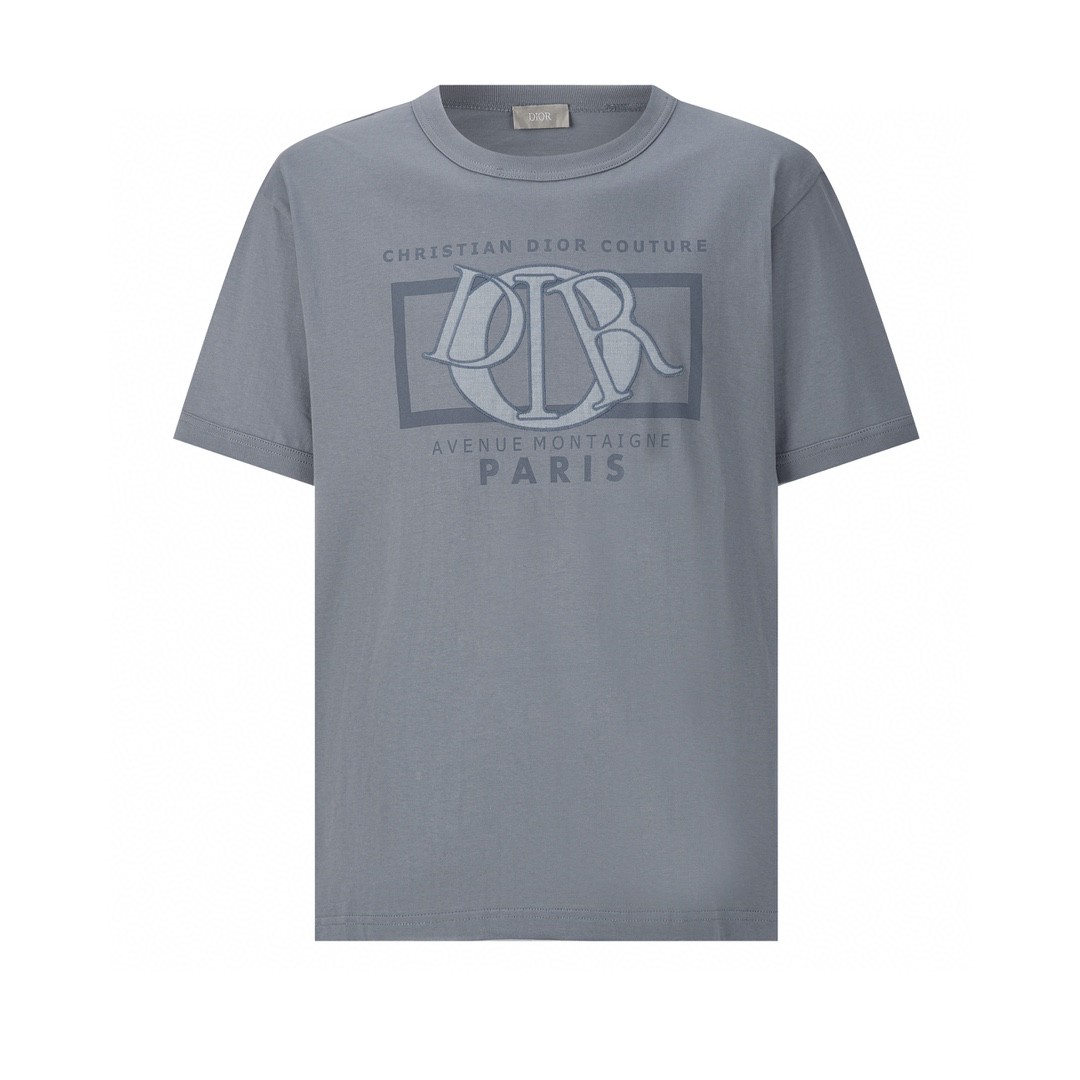 クリスチャンディオール☆ビッグロゴ入りリンガーTシャツ