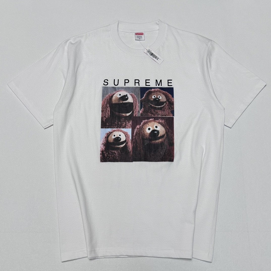 Supreme 布偶动漫印花TEE 短袖 T恤 黑色 白色 黄色 SUP-SS24-004
