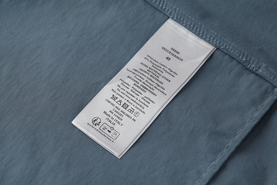 DIOR 迪奥 SS24 Logo字母贴布刺绣翻领拉链夹克 外套 长袖 灰色 493C518A5834-C885