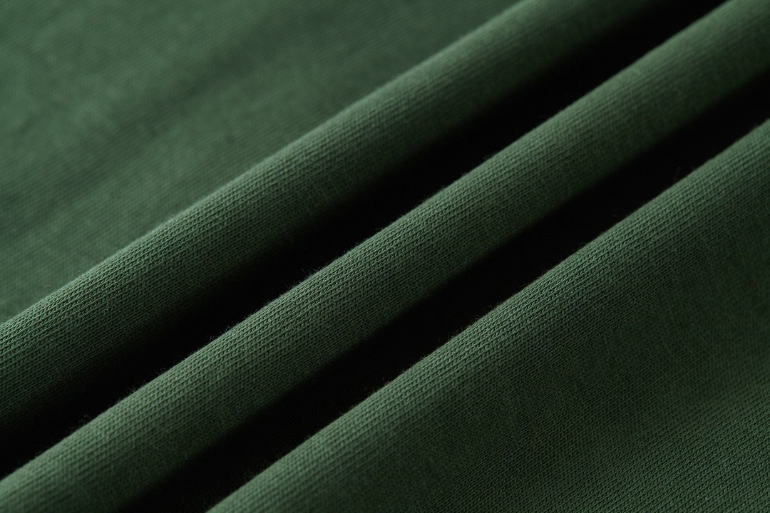 PRADA 普拉达 假两件徽标 圆领 短袖 T恤 绿色 