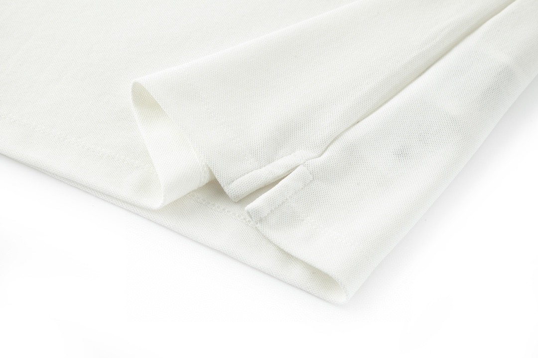 PRADA 普拉达 三角标口袋Polo衫 短袖 T恤 白色