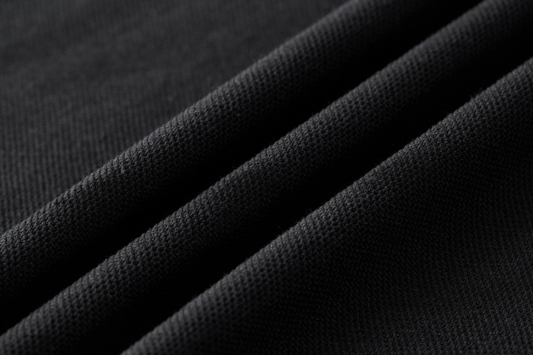 PRADA 普拉达 三角标口袋Polo衫 短袖 T恤 黑色 