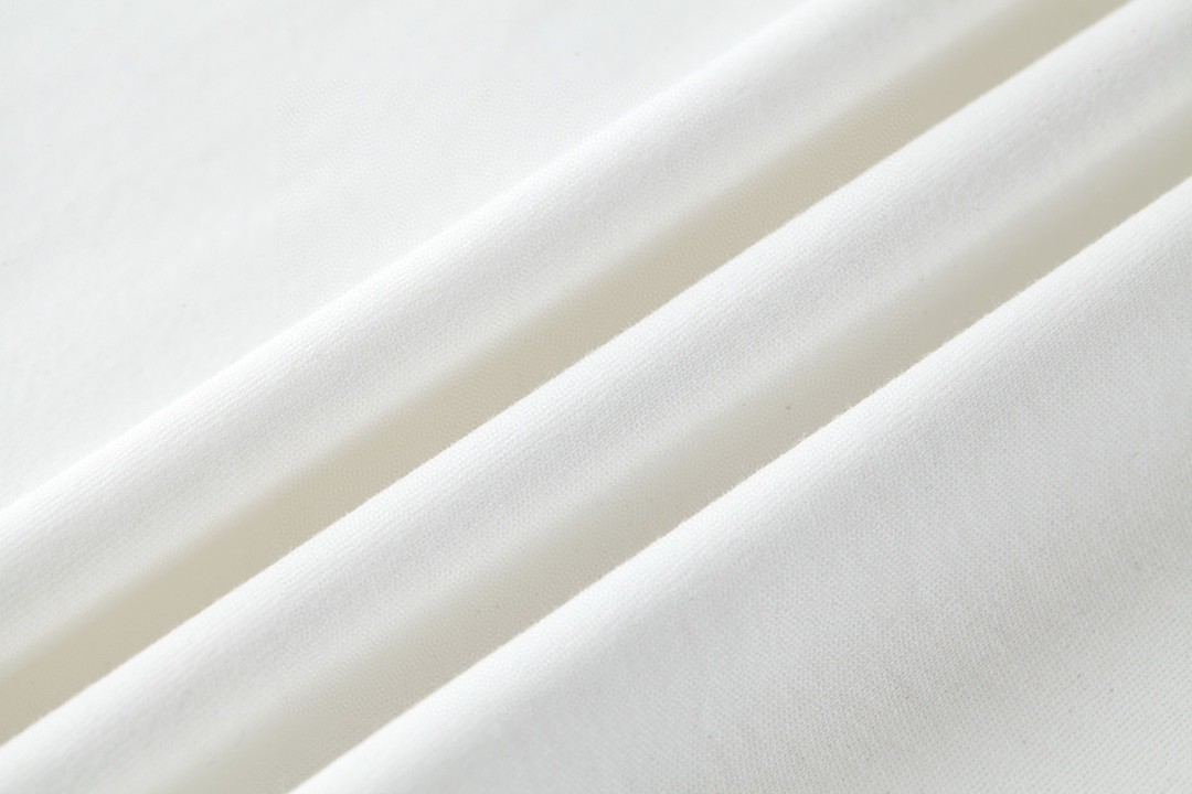 PRADA 普拉达 纯色刺绣字母logo T恤 长袖 白色 