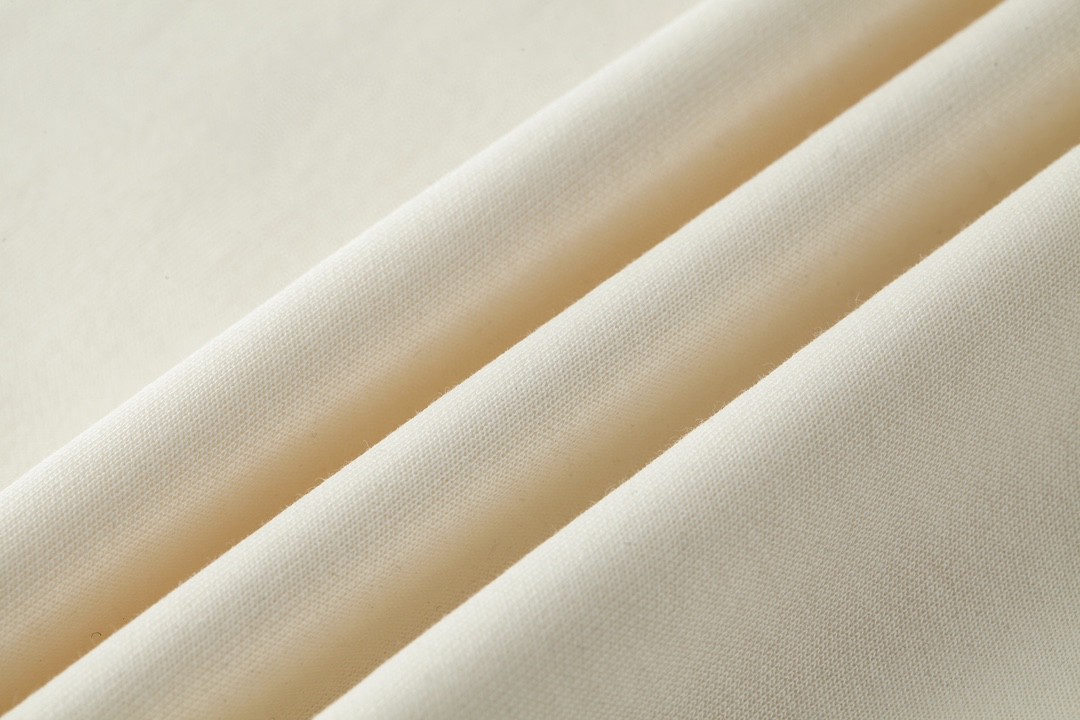 FENDI 芬迪 字母logo刺绣 T恤 短袖 上衣 夏款 米色