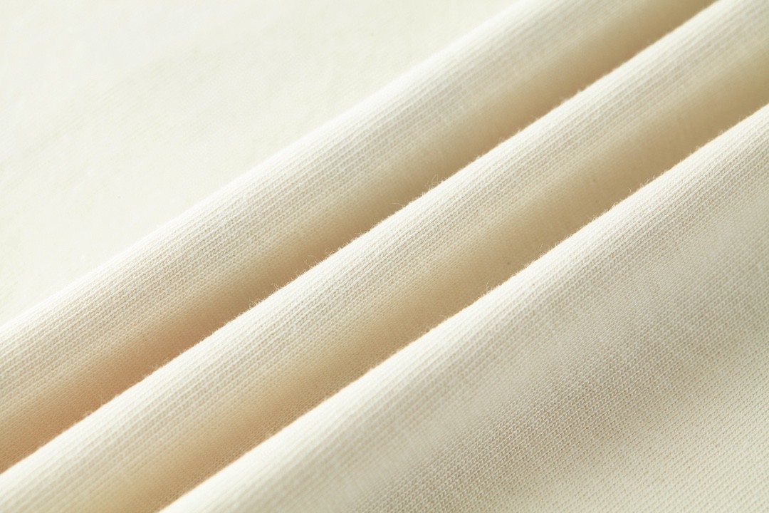 Balenciaga 巴黎世家 字母logo印花短袖 T恤 圆领 短款 夏季 米色