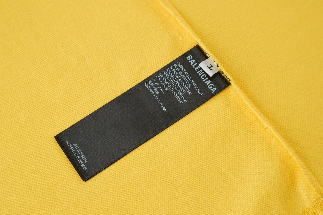 [Copy]Balenciaga 巴黎世家 破洞字母logo印花短袖 T恤 圆领 短款 夏季 粉色