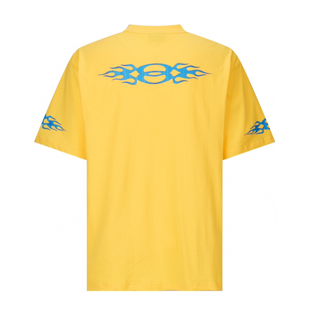 [Copy]Balenciaga 巴黎世家 破洞字母logo印花短袖 T恤 圆领 短款 夏季 粉色