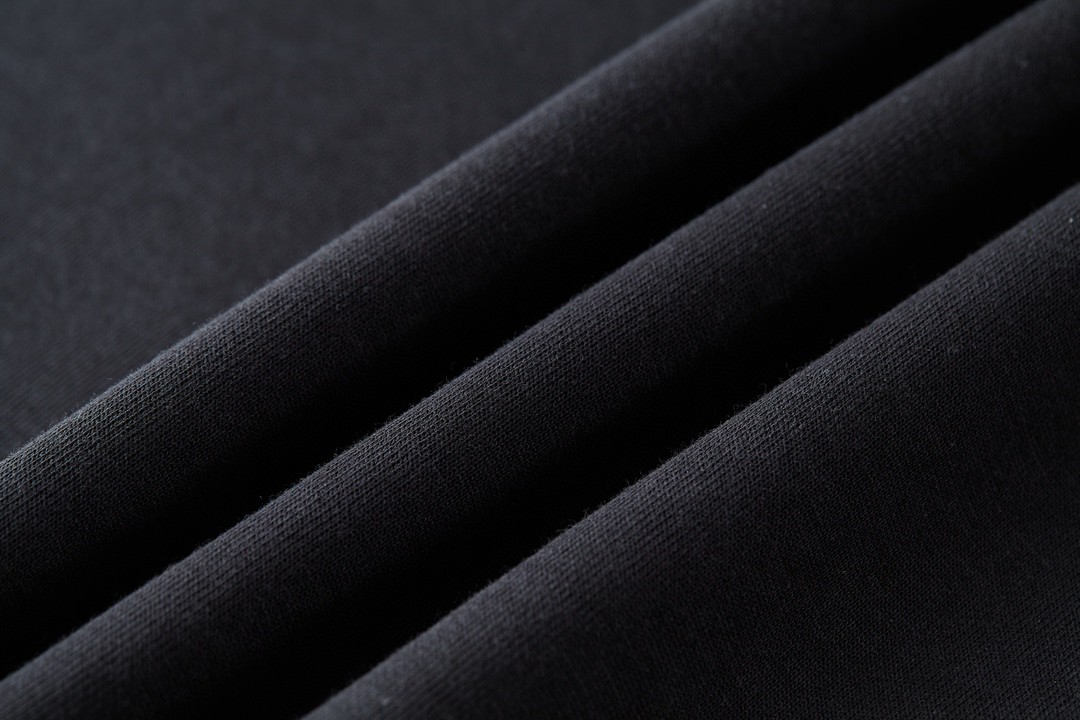 FENDI 芬迪 字母logo刺绣 T恤 短袖 上衣 夏款 黑色 FY0936ANG6F0QA1