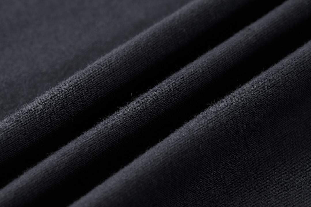 Balenciaga 巴黎世家 方块小字母短袖 T 恤 圆领 夏季 黑色