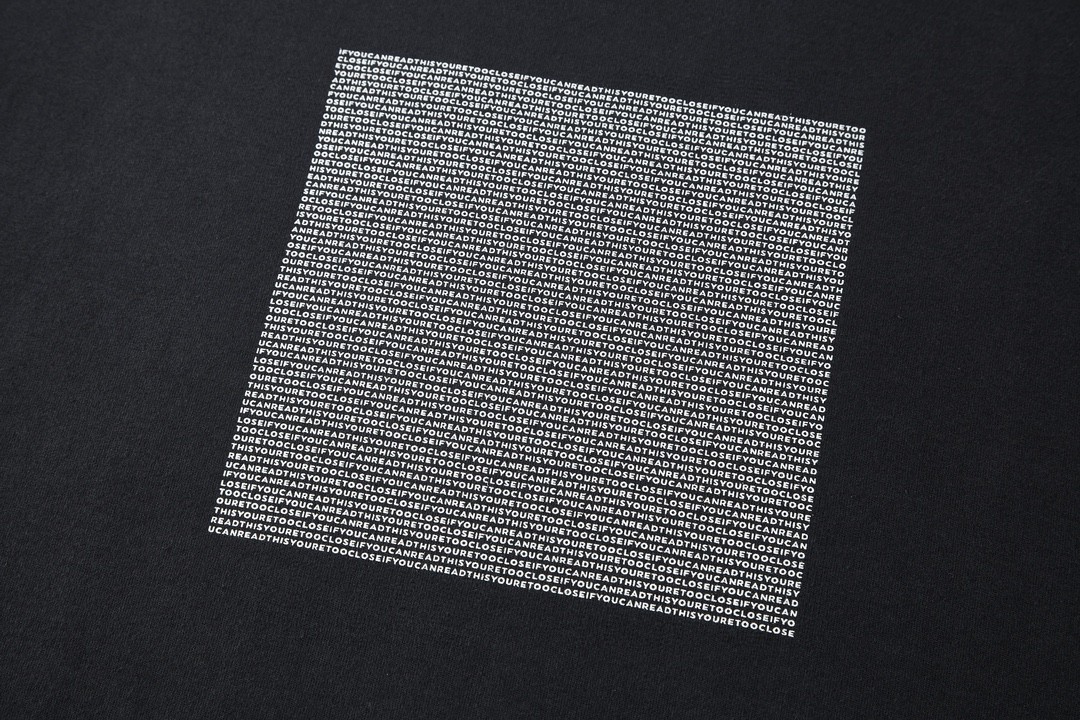 Balenciaga 巴黎世家 方块小字母短袖 T 恤 圆领 夏季 黑色