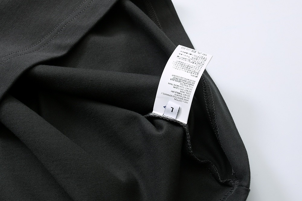 66#MADNESS 十周年限定 字母logo印花T恤 短袖 男女同款 黑色 绿色