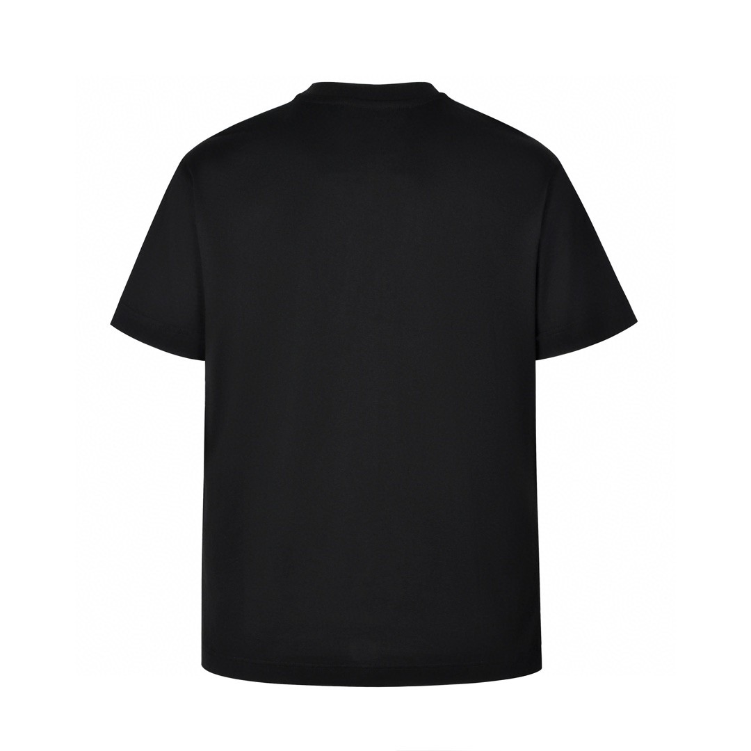 CELINE 赛琳 铆钉字母logo印花 短袖 T恤 圆领 夏款 黑色 2X15M671Q-38YG