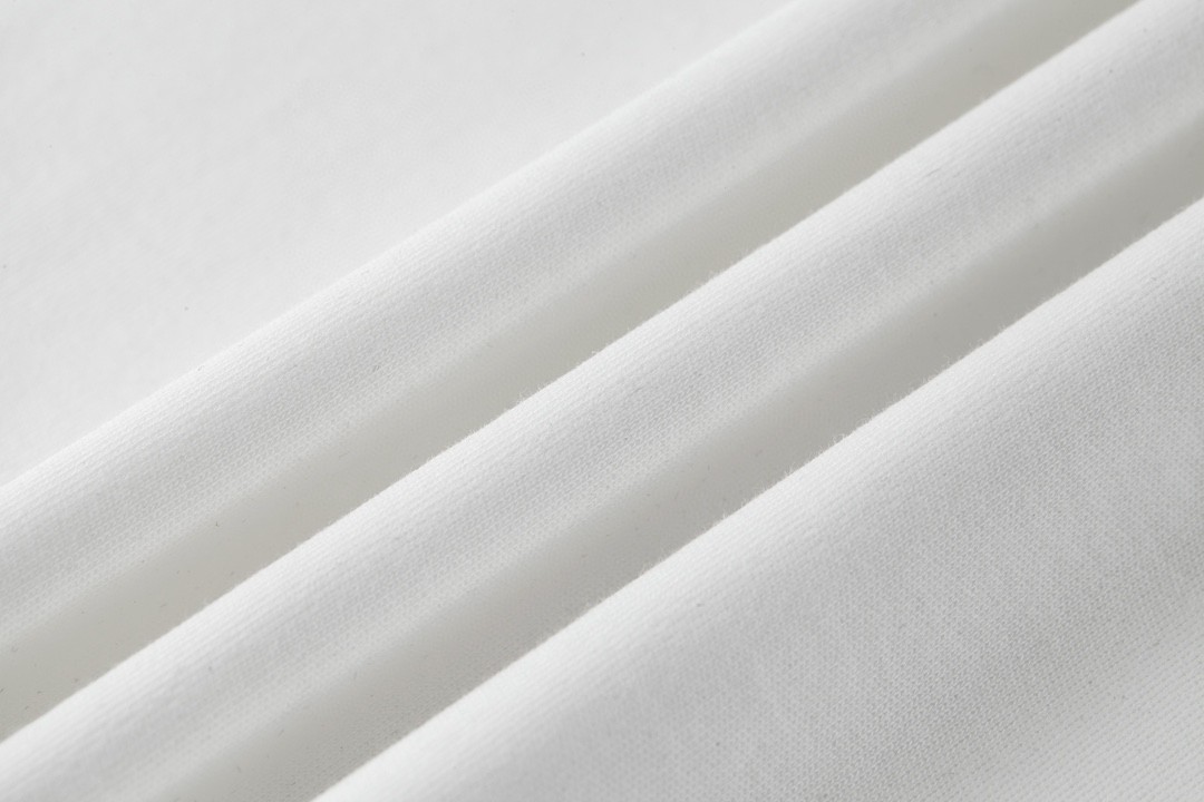 PRADA 普拉达 纯色尼龙口袋logo徽标 T恤 长袖 白色