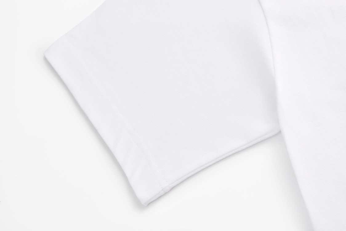 GUCCI 古驰 双G字母logo印花 短袖 T恤 圆领 套头 夏季 白色 784361-XJGKA-9074