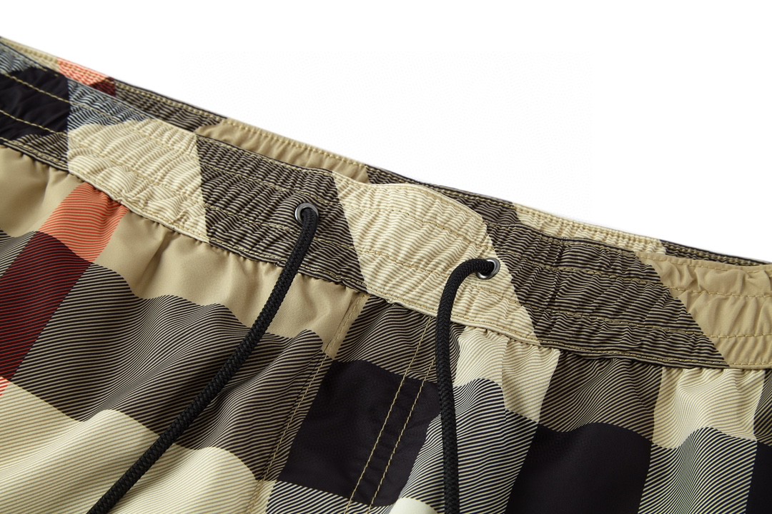 Burberry 巴宝莉 经典大格纹短裤 裤子 休闲裤 卡其色 