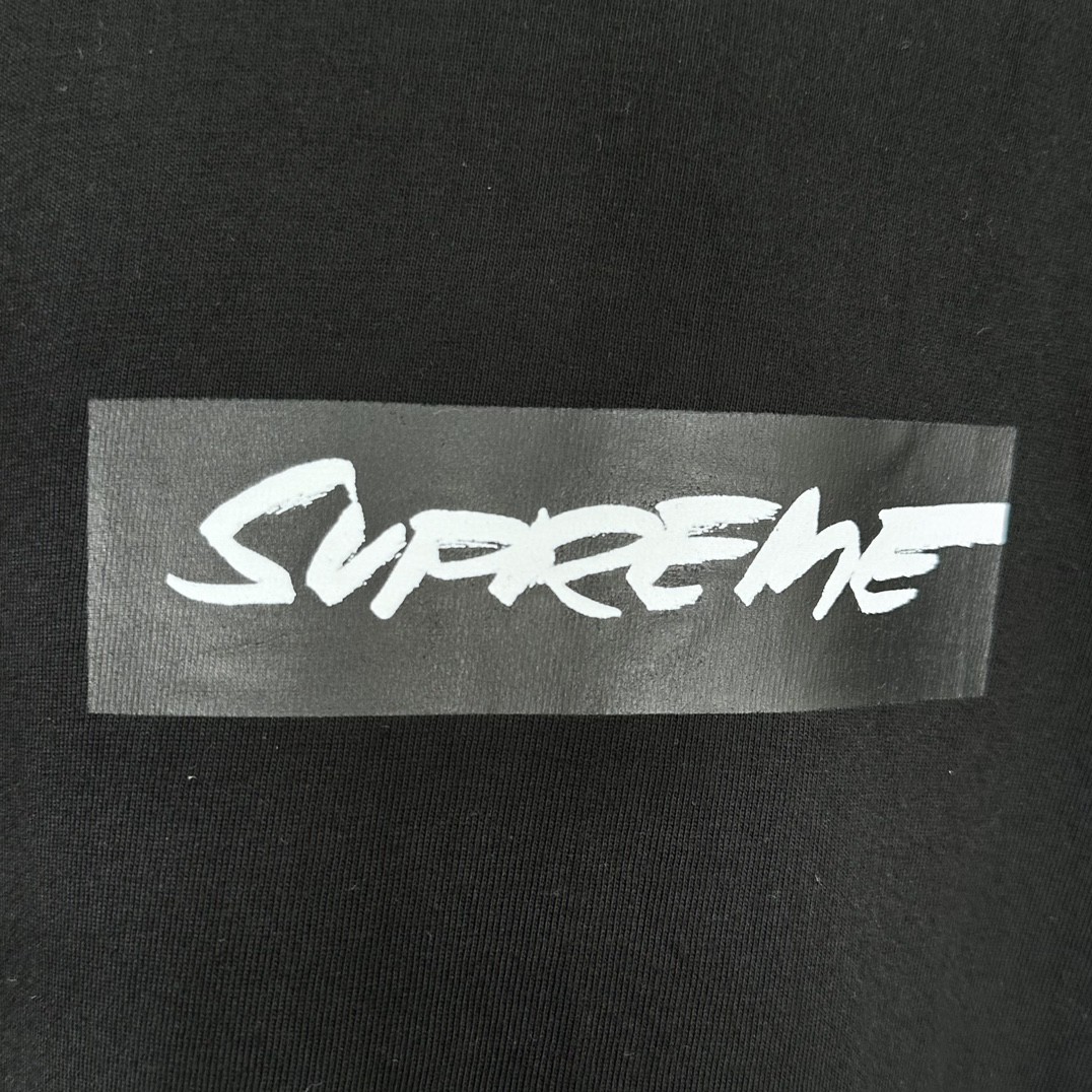 Supreme Futura 联名款 字母Logo印花短袖 T恤 黑色 白色 男女同款 SUP-SS24-002