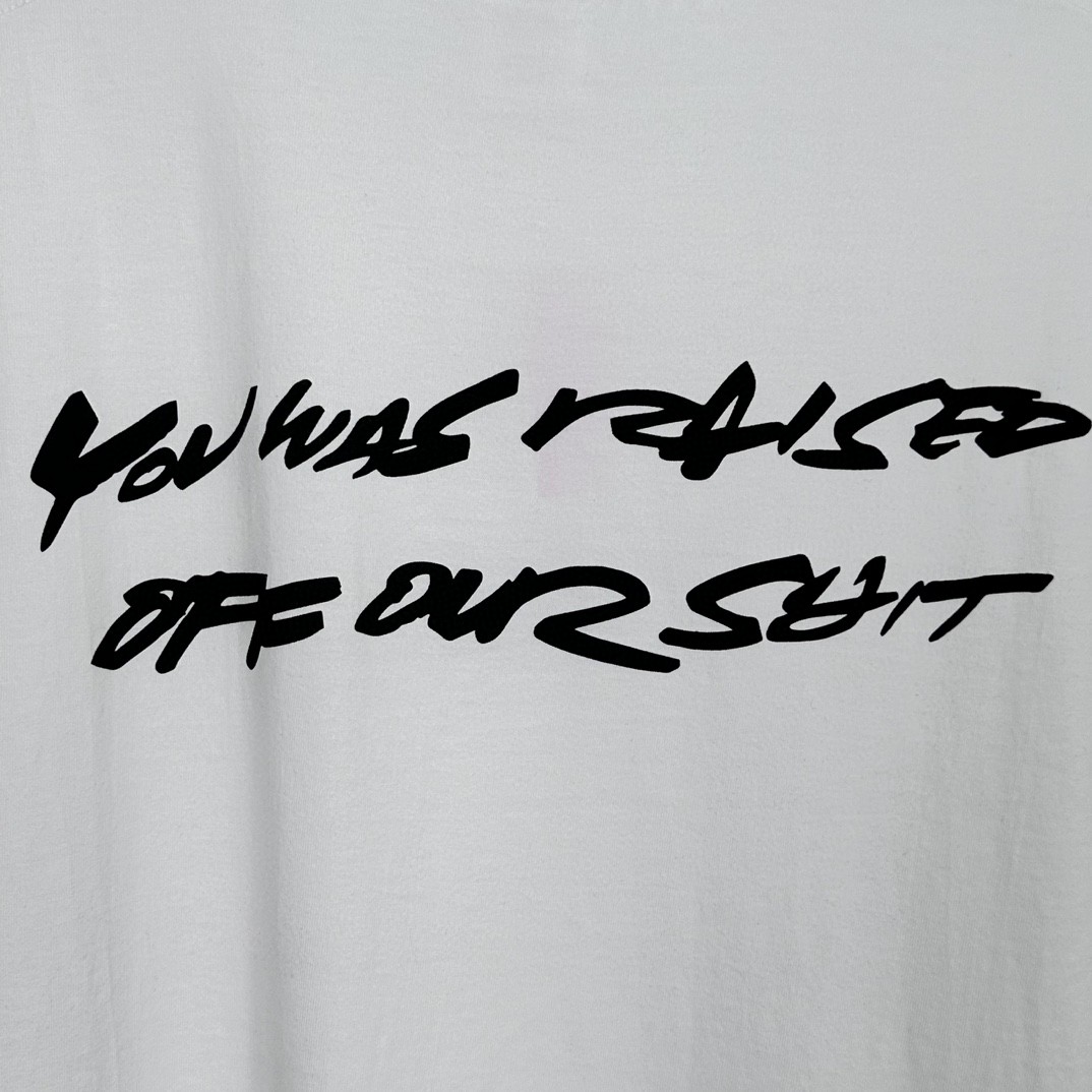 Supreme Futura 联名款 字母Logo印花短袖 T恤 黑色 白色 男女同款 SUP-SS24-002