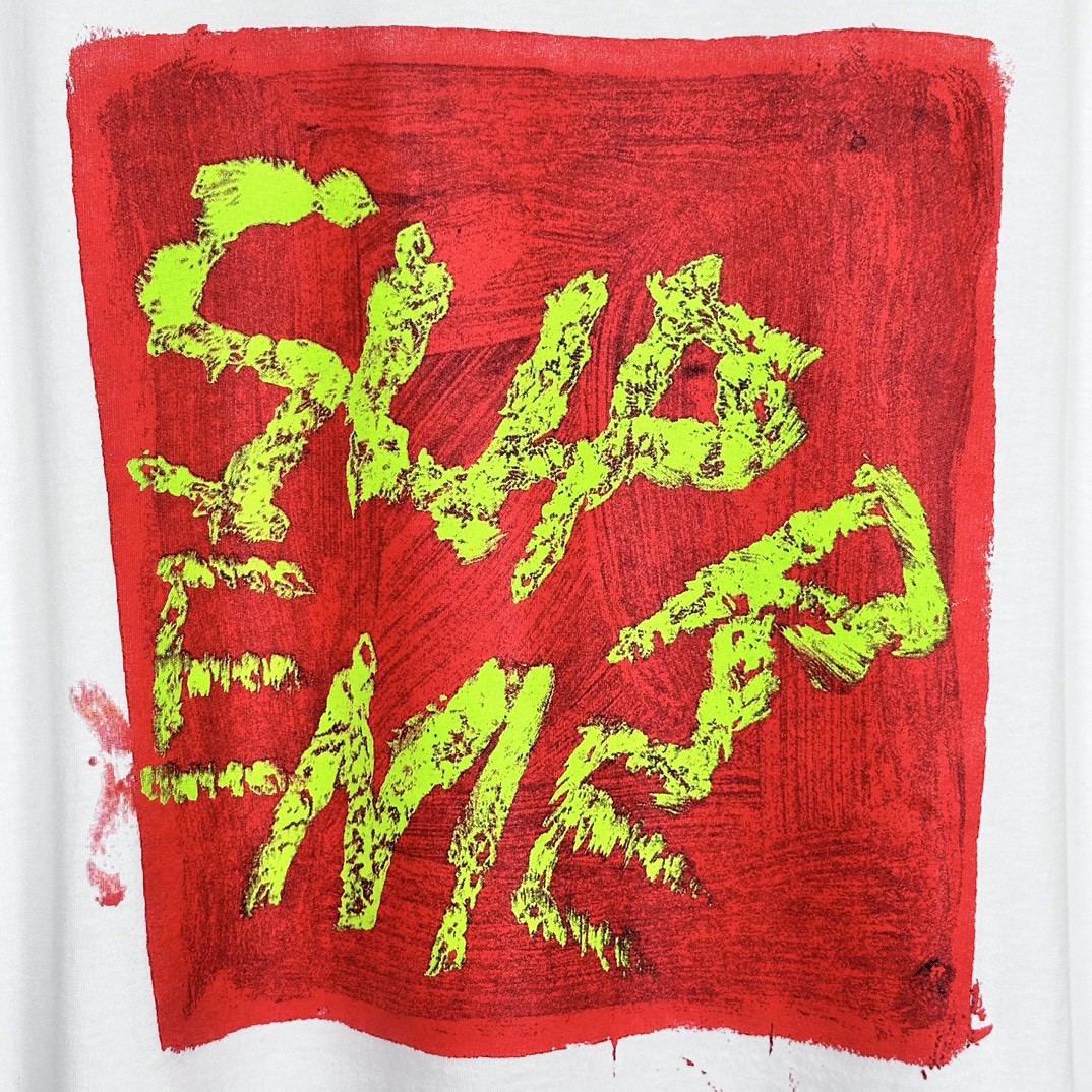 Supreme WEEK9 PAI NTTEE 后背印花短袖 T恤 黑色 白色 男女同款 SUP-SS24-158