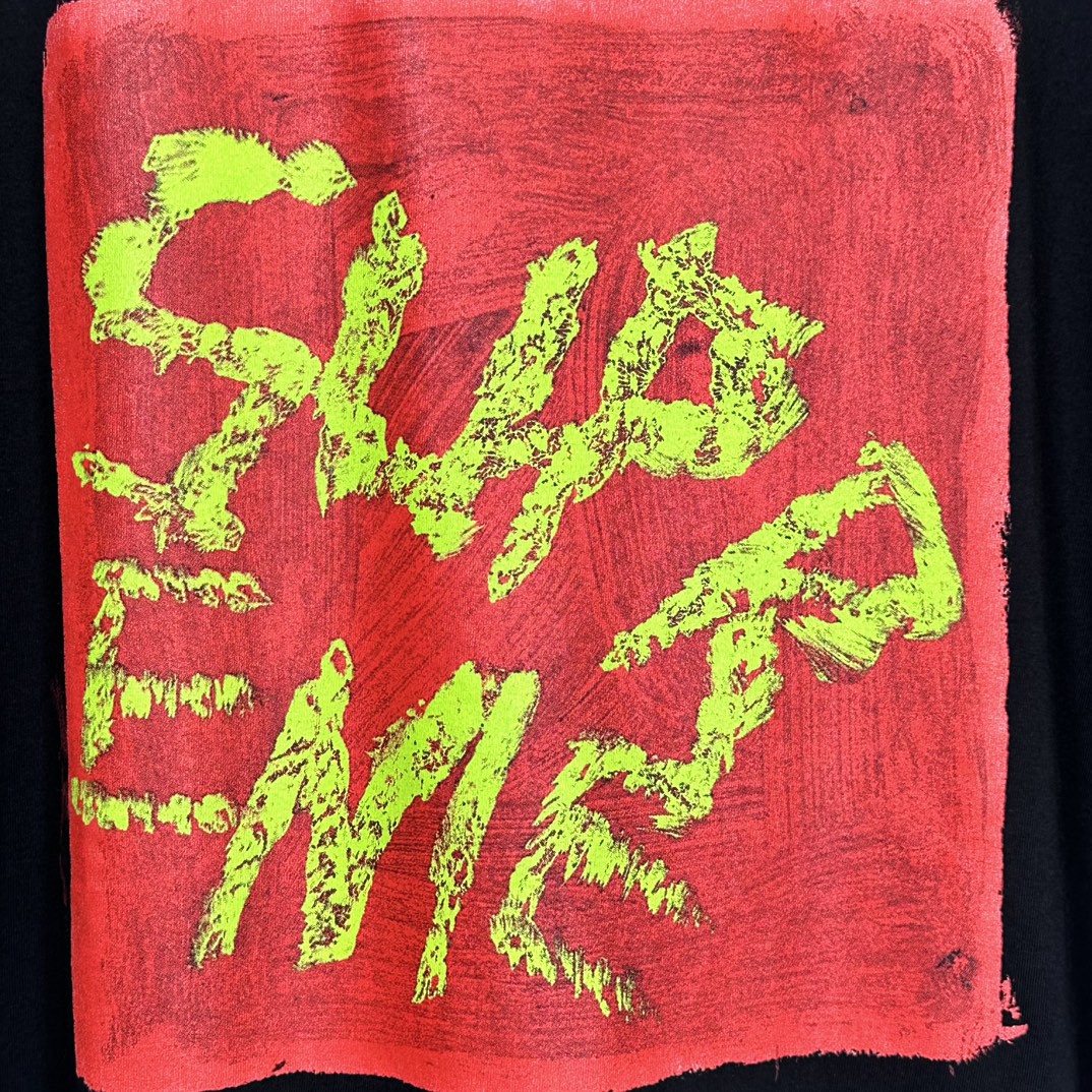 Supreme WEEK9 PAI NTTEE 后背印花短袖 T恤 黑色 白色 男女同款 SUP-SS24-158