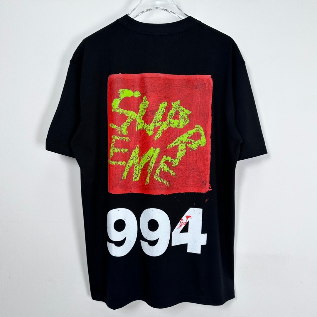 Supreme WEEK9 PAI NTTEE 后背印花短袖 T恤 黑色 白色 男女同款 SUP-SS24-158