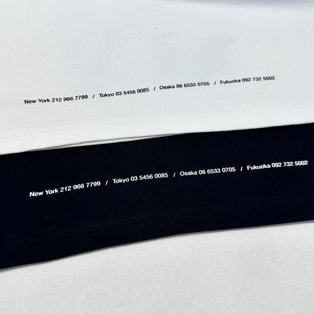 Supreme 隧道印花短袖 T恤 黑色 白色 男女同款 SUP-SS24-154