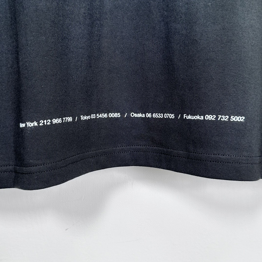 Supreme 隧道印花短袖 T恤 黑色 白色 男女同款 SUP-SS24-154