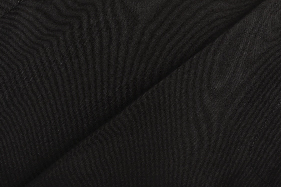 MIU MIU 纯色羊毛直筒西装裤 长裤 裤子 休闲裤 黑色