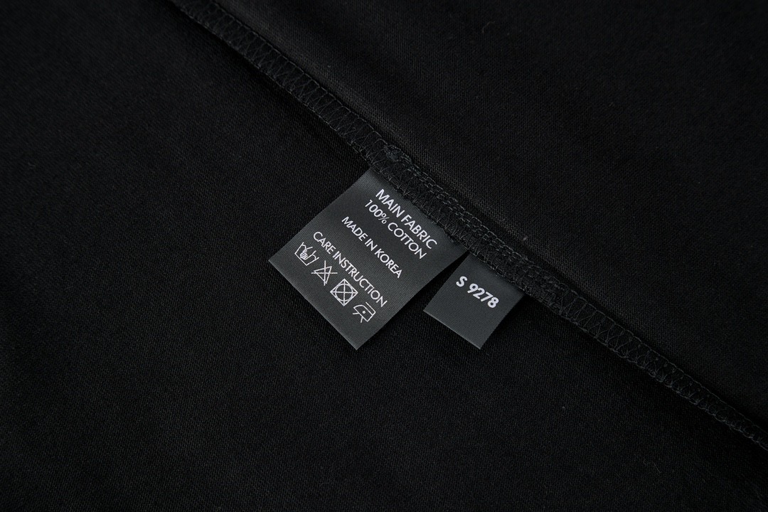  PEACEMINUSONE 权志龙 x fragmentdesign藤原浩闪电 雏菊短袖 T恤 夏款 黑色 