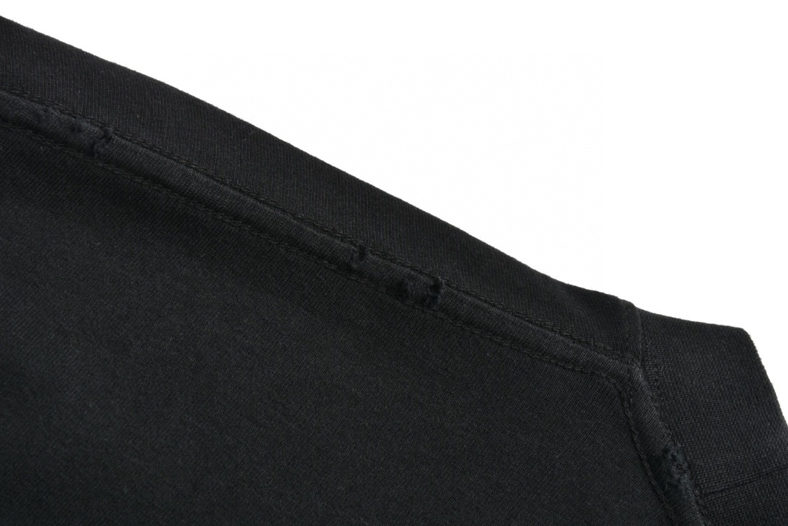 Balenciaga 巴黎世家 东京铁塔字母logo短袖 T恤 圆领 短款 夏季 黑色