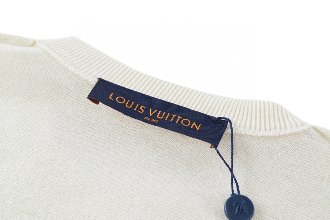 LOUIS VUITTON 路易威登 NIGO 联名款 鸭子图案印花针织短袖 T 恤 上衣 夏款 白色 1A9GOK