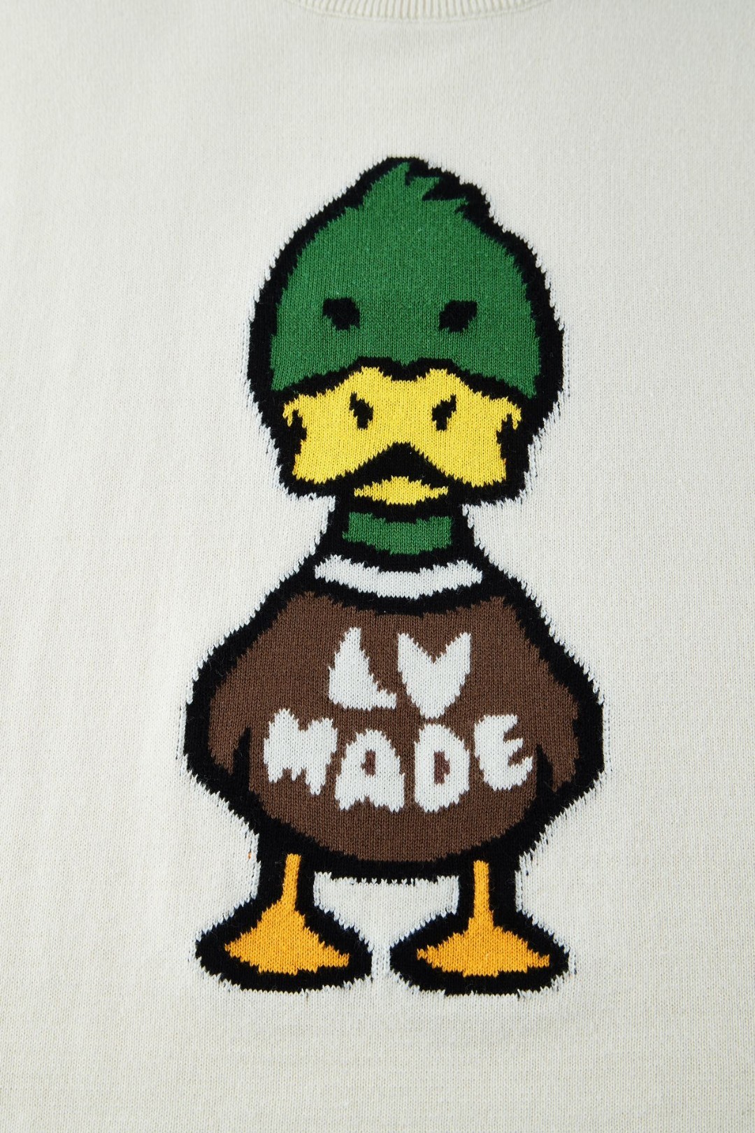 LOUIS VUITTON 路易威登 NIGO 联名款 鸭子图案印花针织短袖 T 恤 上衣 夏款 白色 1A9GOK