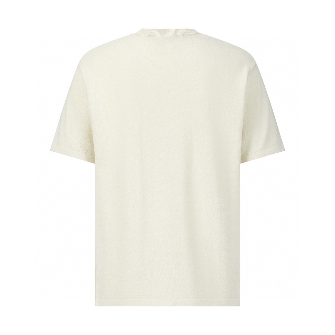 LOUIS VUITTON 路易威登 NIGO 联名款 鸭子图案印花针织短袖 T 恤 上衣 夏款 白色 1A9GOK