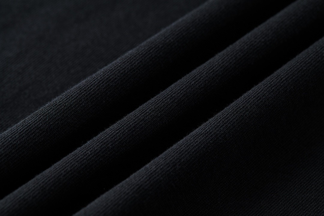 Balenciaga 巴黎世家 支付宝联名 SS25 字母logo印花短袖 T恤 圆领 短款 夏季 黑色 787349TRVY91000