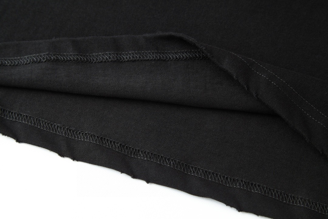 Balenciaga 巴黎世家 字母Logo印花 短袖 T恤 圆领 短款 夏季 黑色 787349TQVP41200