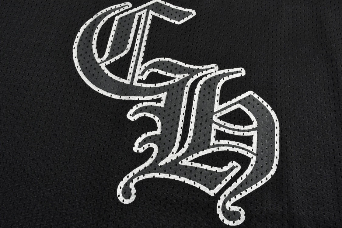 Chrome Hearts 克罗心 冰球服系列网眼短袖 T恤 黑色 CH-20231186