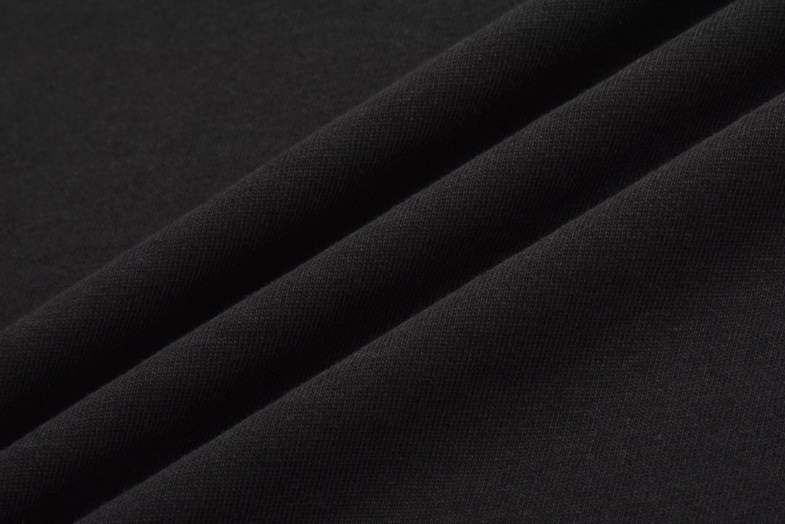 Balenciaga 巴黎世家 Under Armour SS25 字母刺绣Logo短袖 T恤 圆领 短款 夏季 黑色 787349TRVB79034