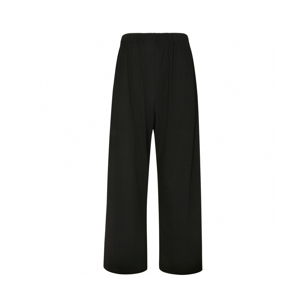 Balenciaga 巴黎世家 纯色小徽标运动裤 休闲裤 长裤 夏季 黑色 