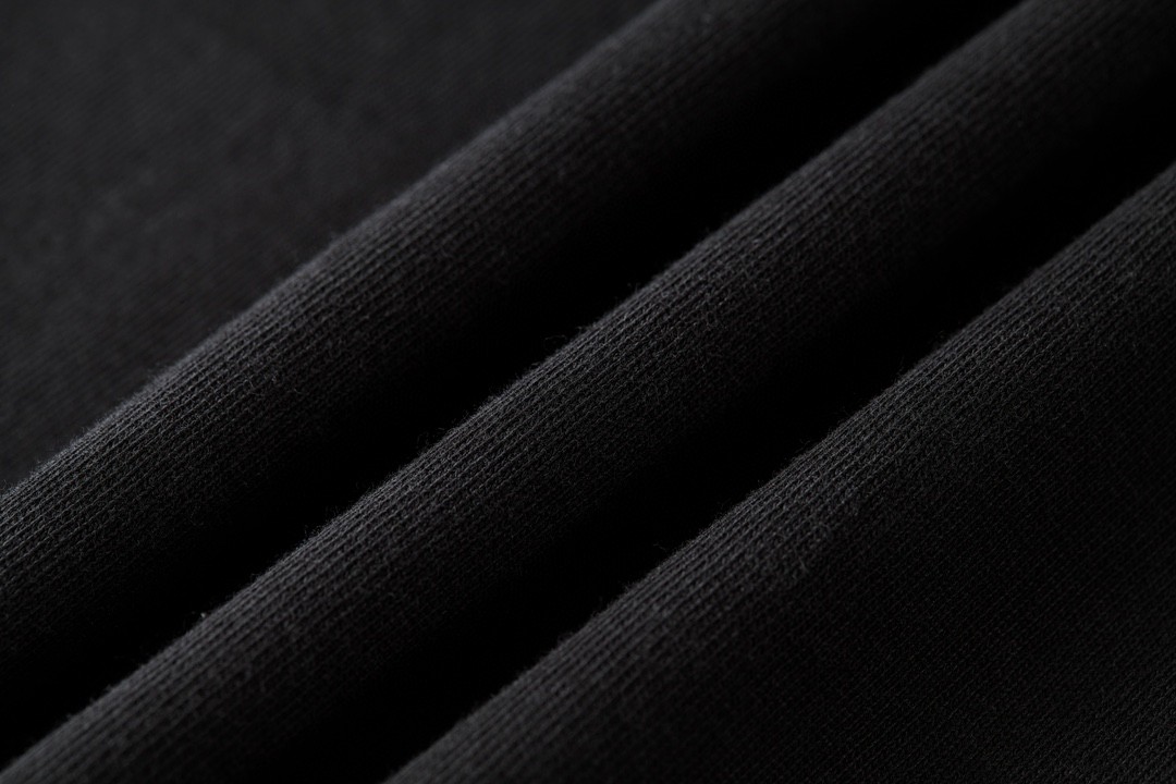 Balenciaga 巴黎世家 双 B字母刺绣Logo 短袖 T恤 圆领 短款 夏季 黑色