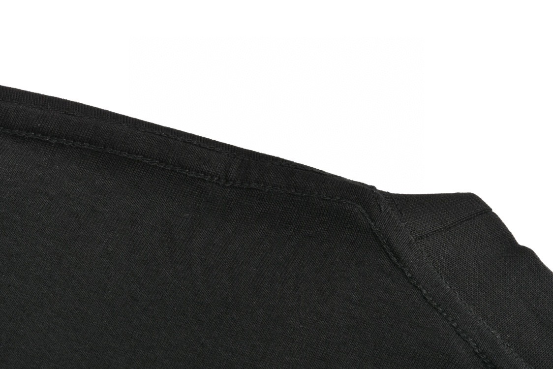 Balenciaga 巴黎世家 异性BB图案印花 圆领 短袖 T恤 夏季 黑色 616036-XJEJC-9095