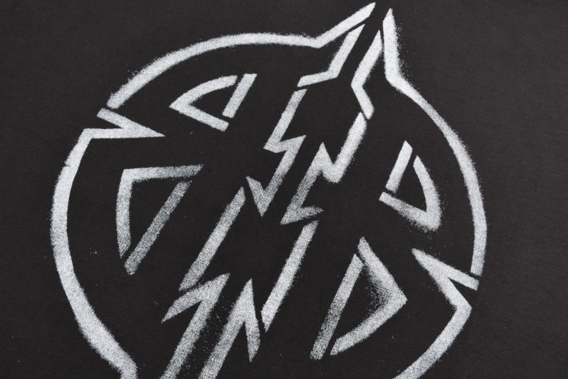 Balenciaga 巴黎世家 异性BB图案印花 圆领 短袖 T恤 夏季 黑色 616036-XJEJC-9095