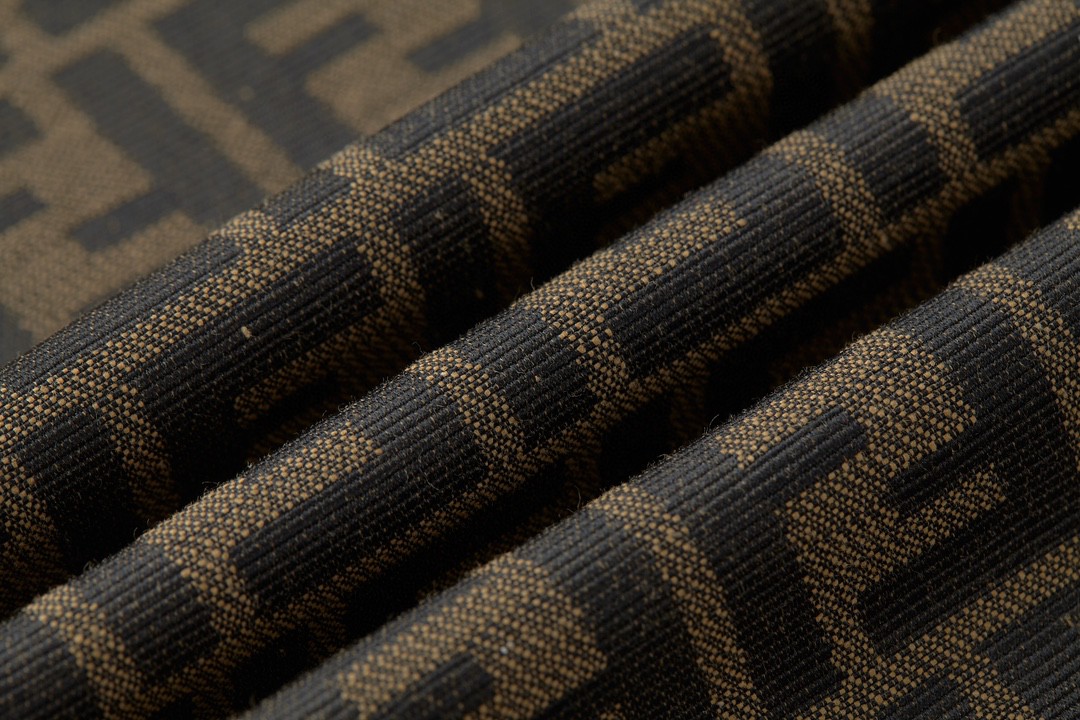 Fendi 芬迪 满印老花西装裤 长裤 裤子 休闲裤 棕色