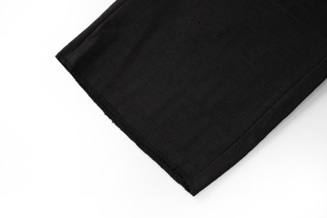 Fendi 芬迪 满印老花西装裤 长裤 裤子 黑色