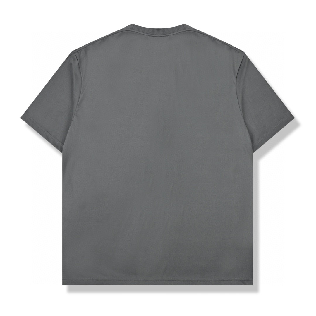 Balenciaga 巴黎世家 字母Logo印花 短袖 T恤 圆领 短款 夏季 灰色