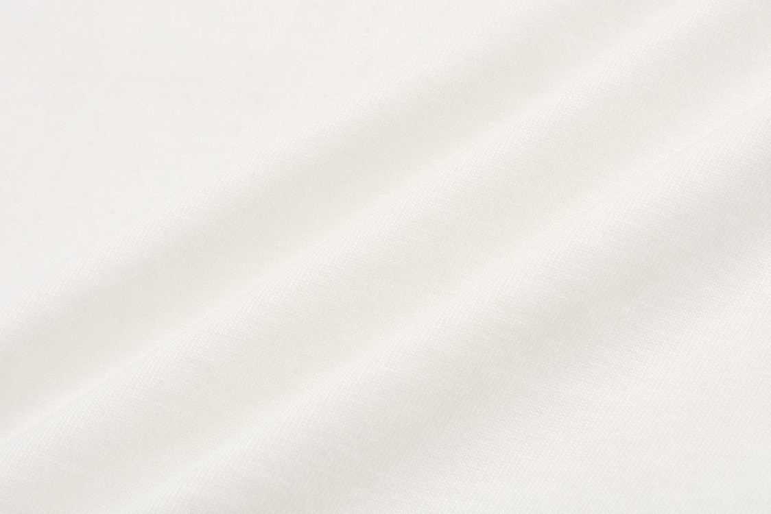 LOUIS VUITTON 路易威登 字母珠饰刺绣logo圆领短袖 T恤 白色