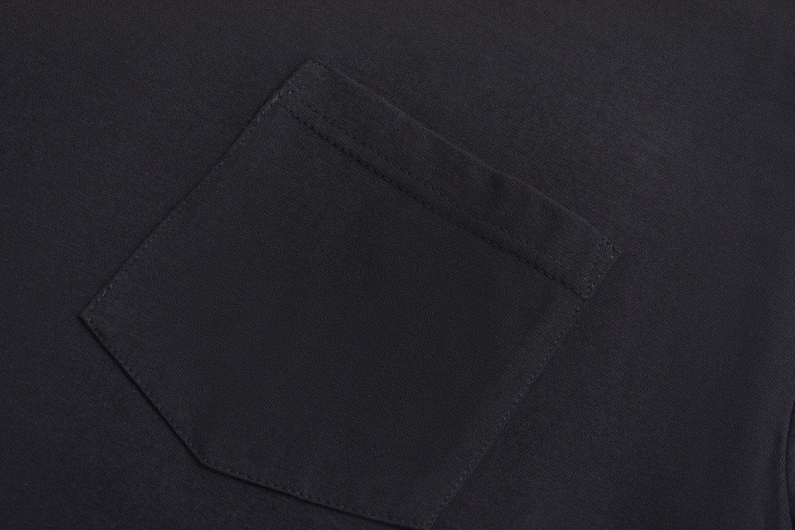 Chrome Hearts 克罗心 滚石联名 字母印花短袖 T恤 黑色