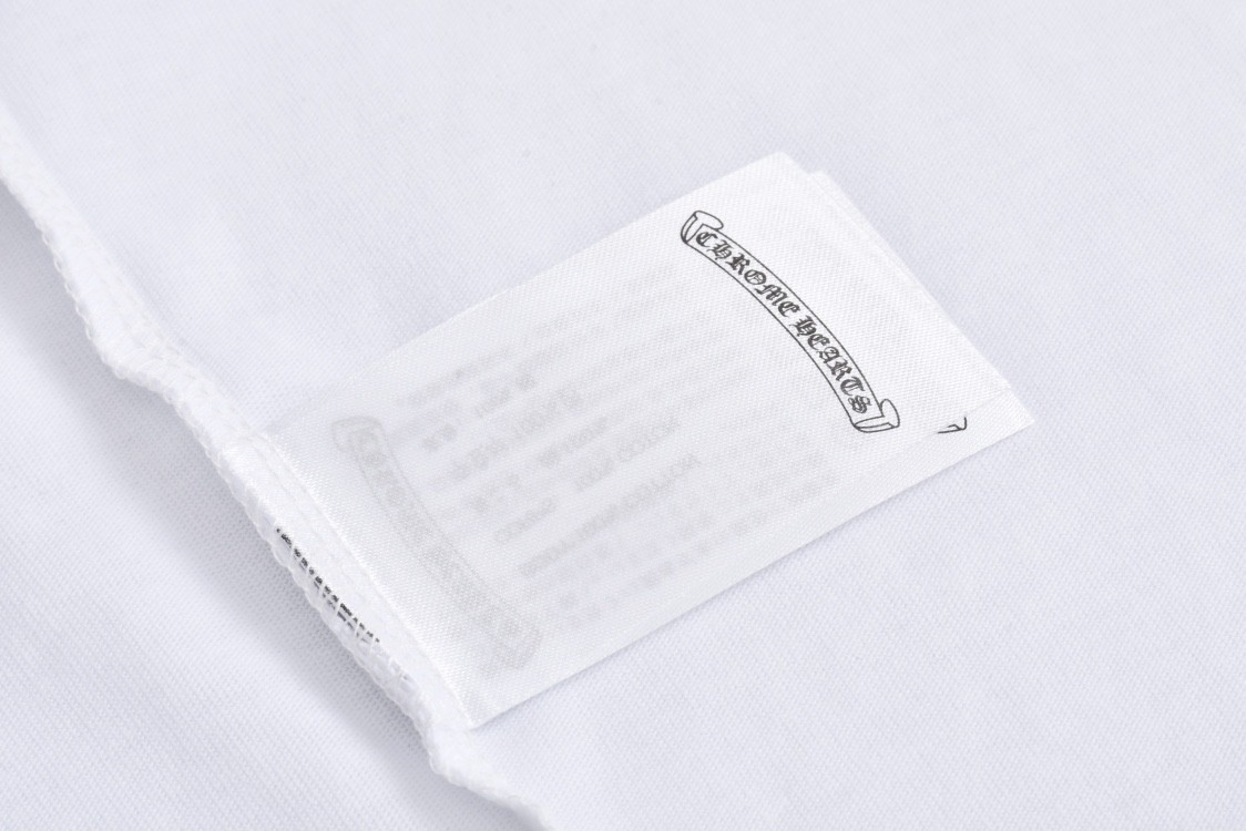 Chrome Hearts 克罗心 滚石联名 字母印花短袖 T恤 黑色