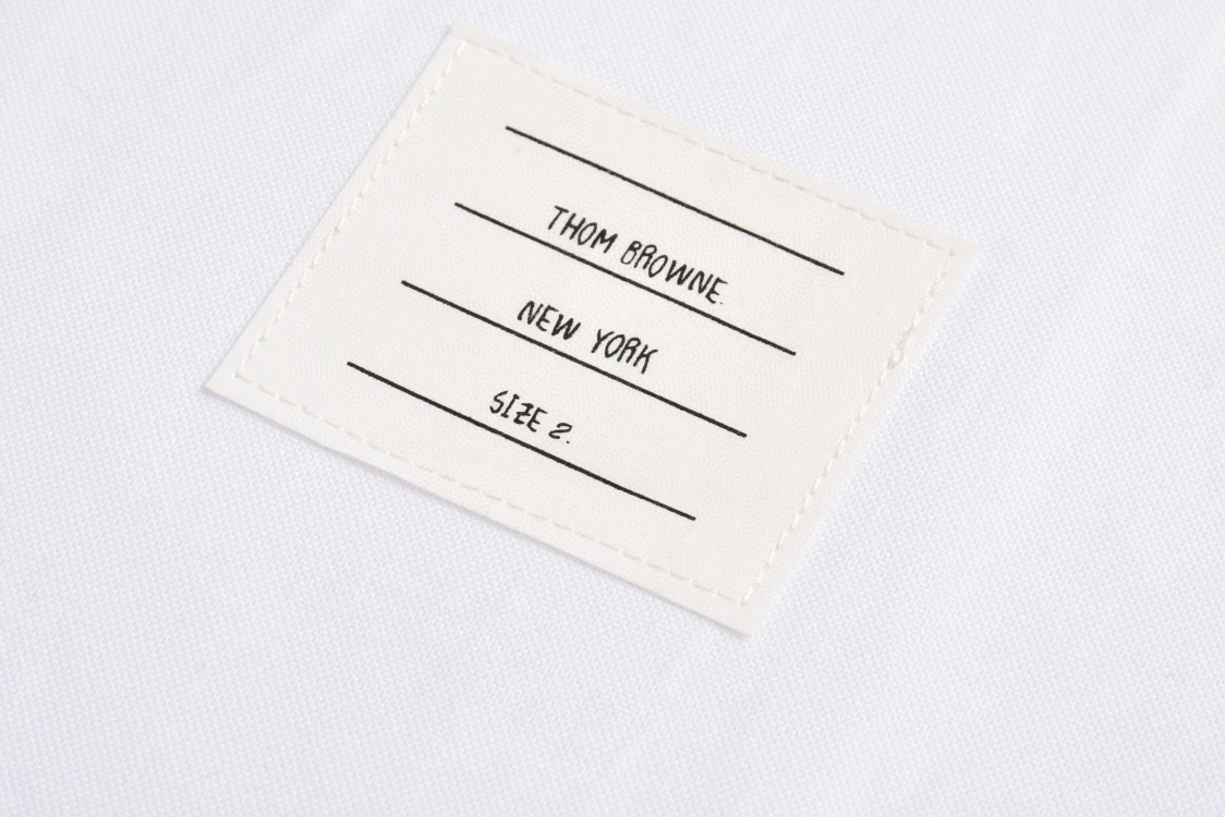 THOM BROWNE 单排扣衬衫 长袖 外套 白色 MWL150E-00906-114