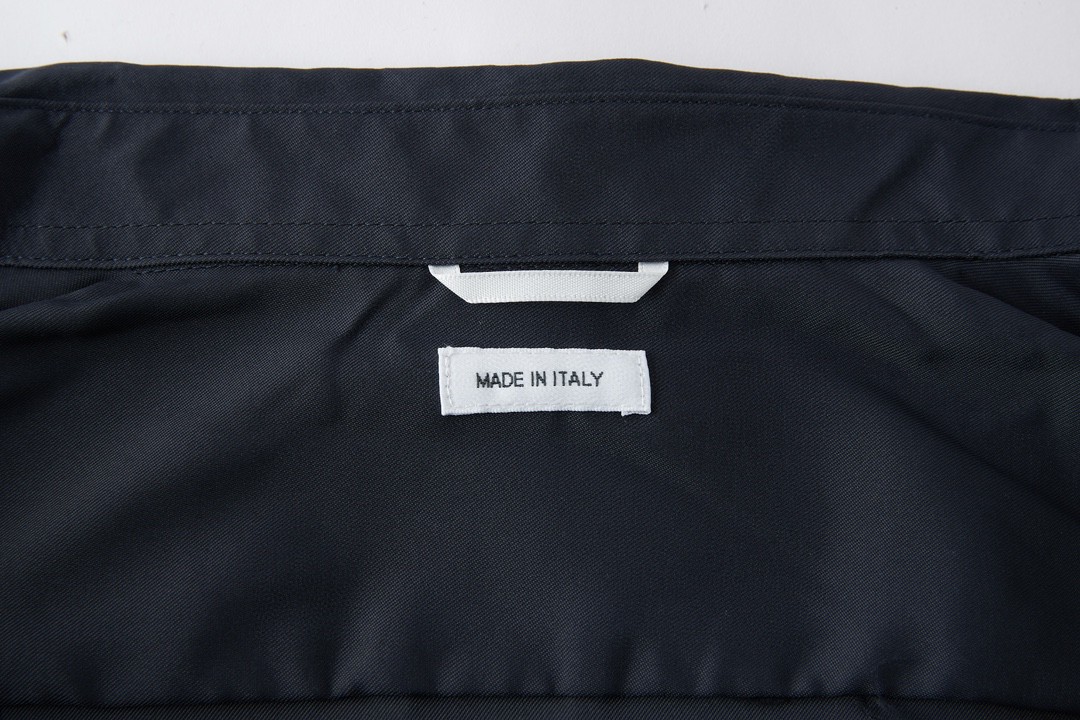 THOM BROWNE 单排扣衬衫 长袖 外套 蓝色 MJO067A-04391-BCS